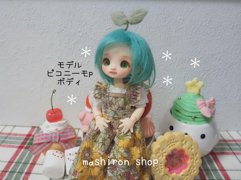 ドール用スタンド・ソファ(カップケーキ)