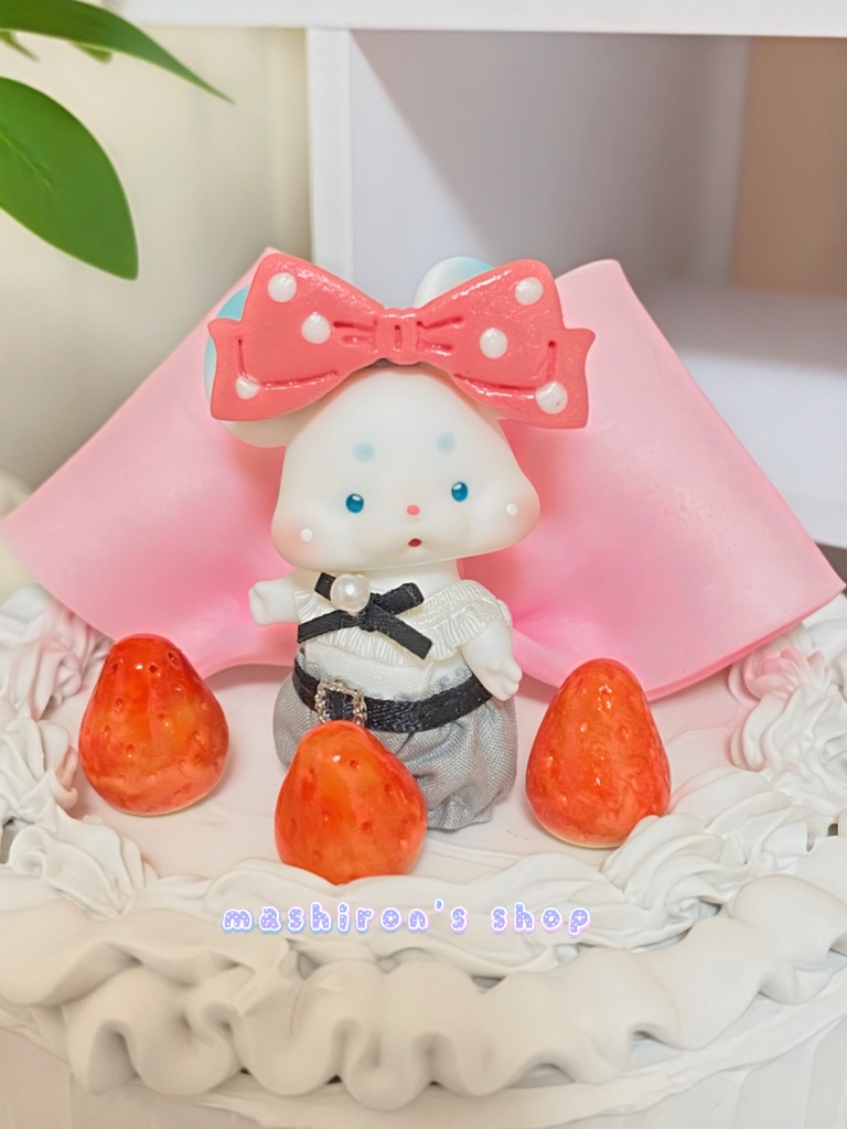 水玉リボン♡ヘアパーツ