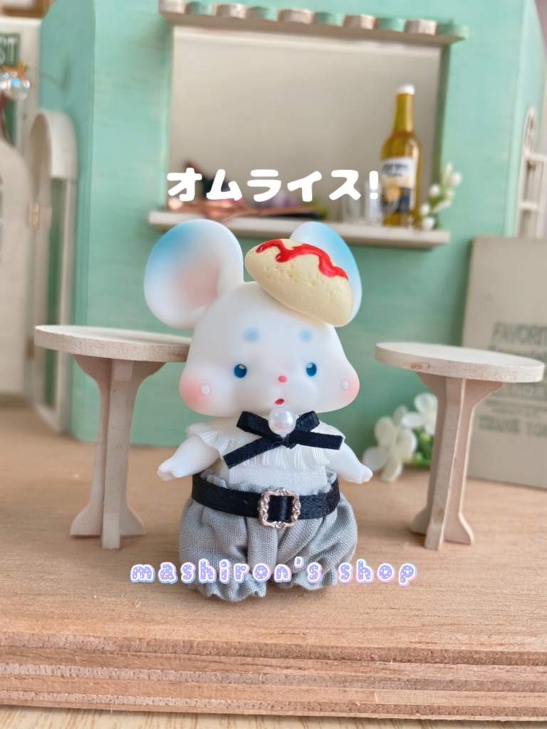 ドール用ヘアパーツ『オムライス』