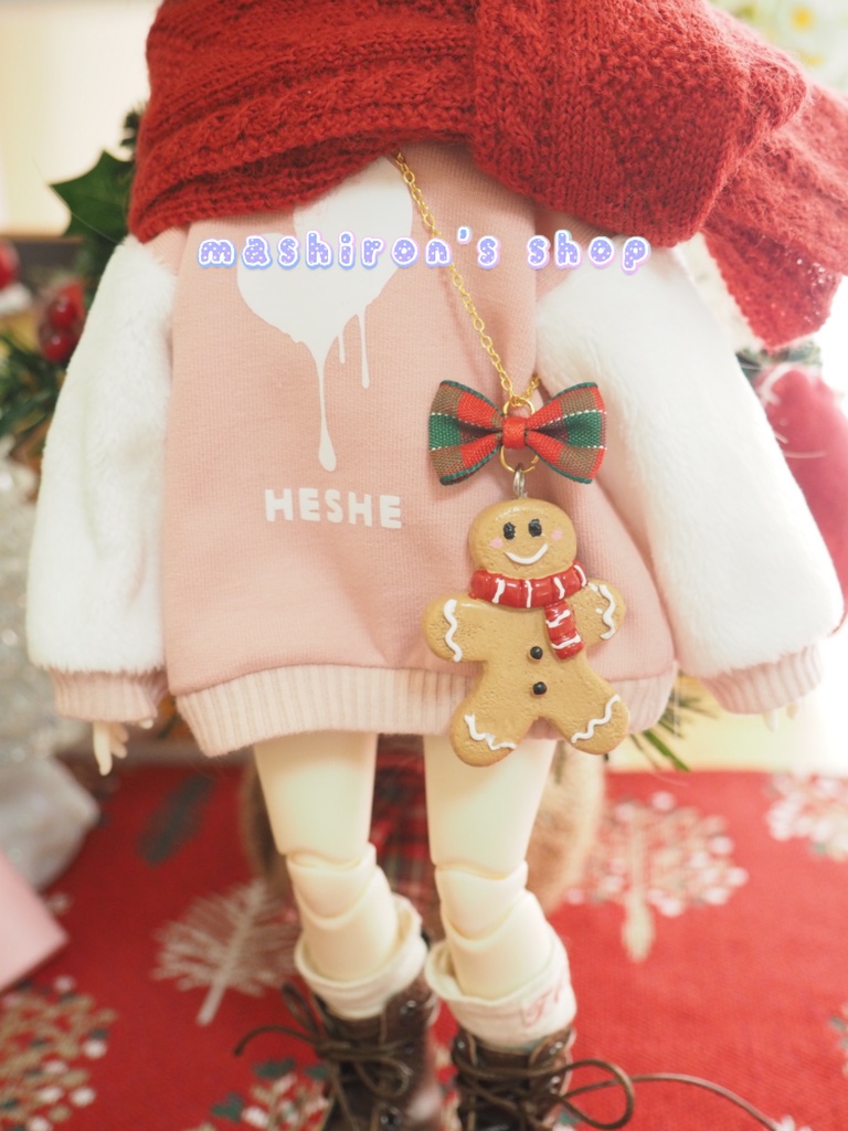 1/6ドール用『クリスマスクッキーバッグ』