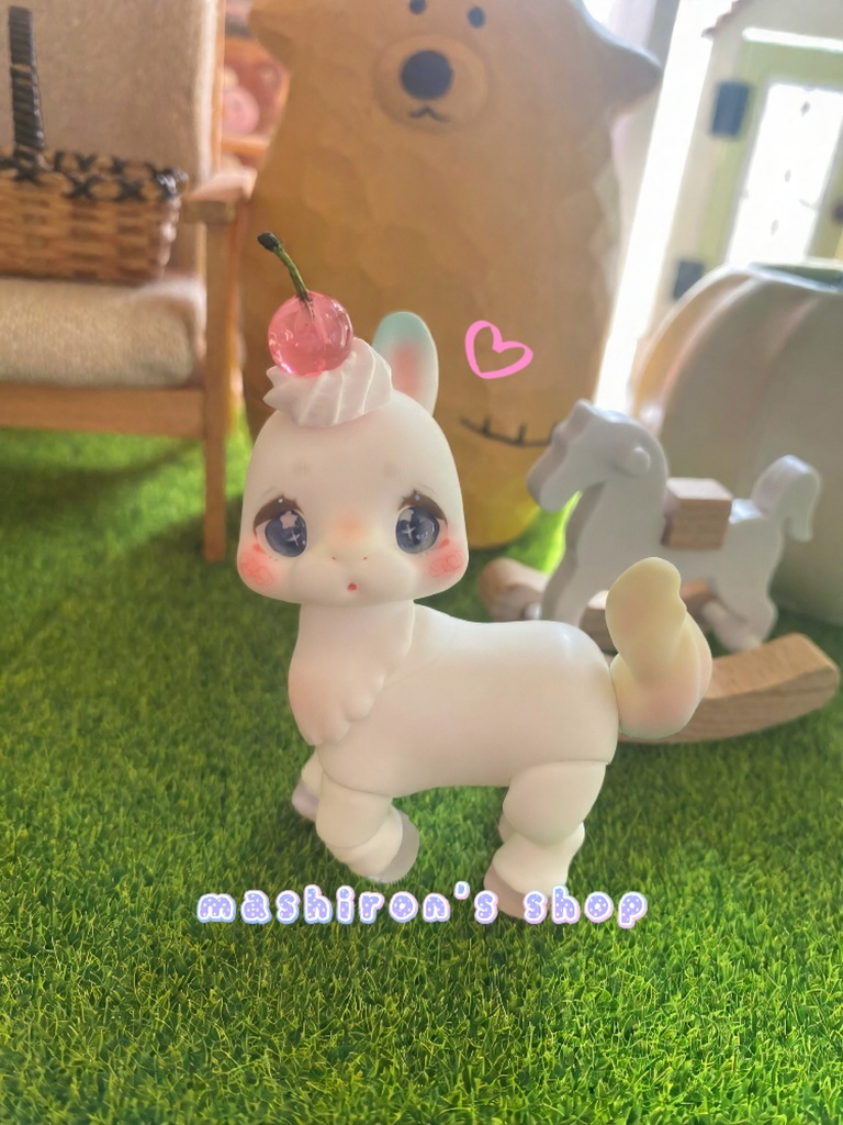 ドール用ヘアパーツ『ホイップチェリー』1個