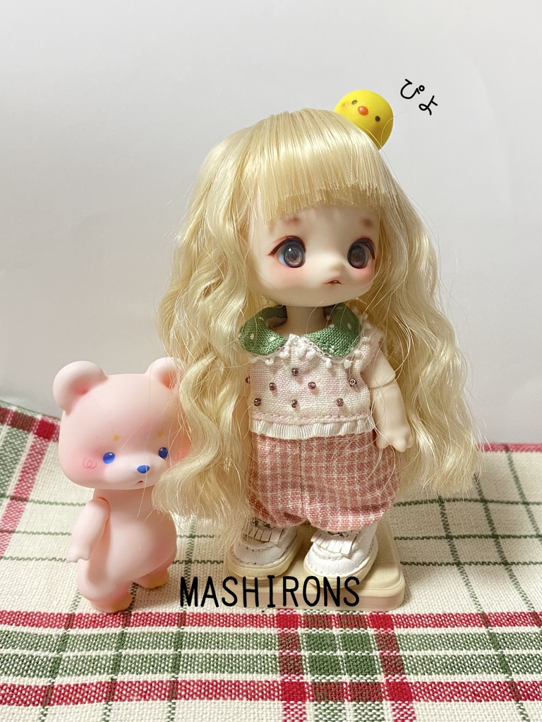 ドール用ヘアパーツ『ひよこさん』