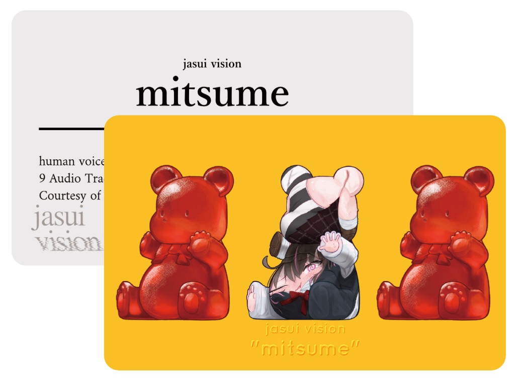 jasui vision 2nd Album "mitsume"