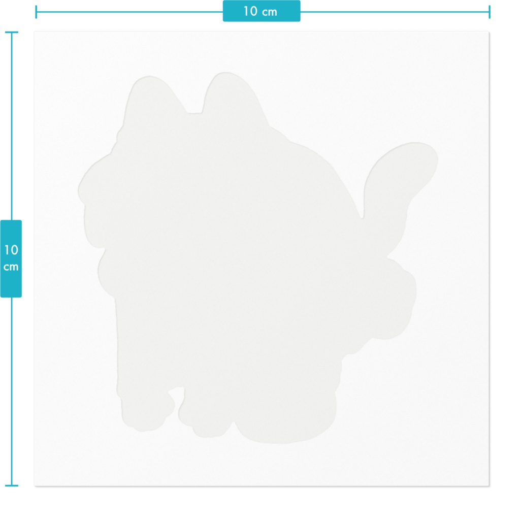 初雪と雪風ステッカー
