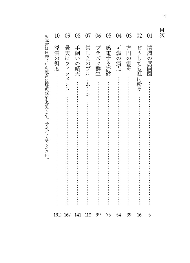 【再版:白膠木簓夢本】ワールドエンド・スーパーノヴァ【前編】