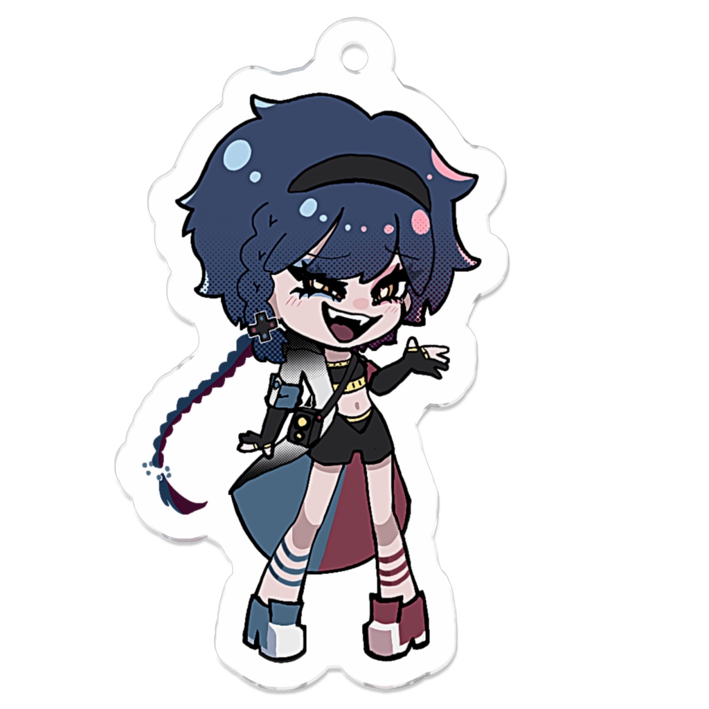 ｼｬﾉﾝﾁｬﾝアクリルキーホルダー〈URL〉