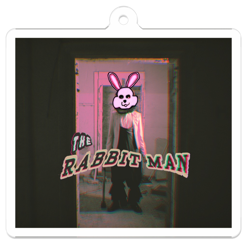 THE Rabbit man アクリルキーホルダー
