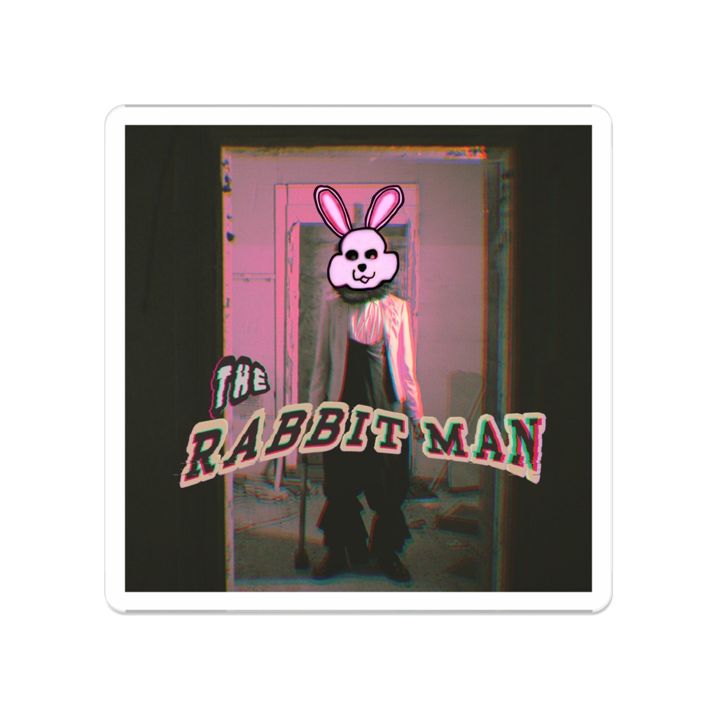 The Rabbit Man アクリルバッジ