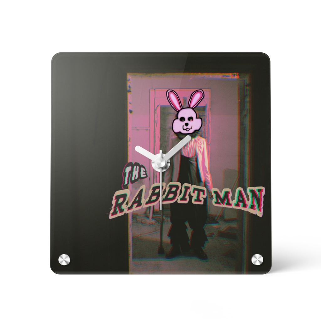 The Rabbit Man アクリル時計