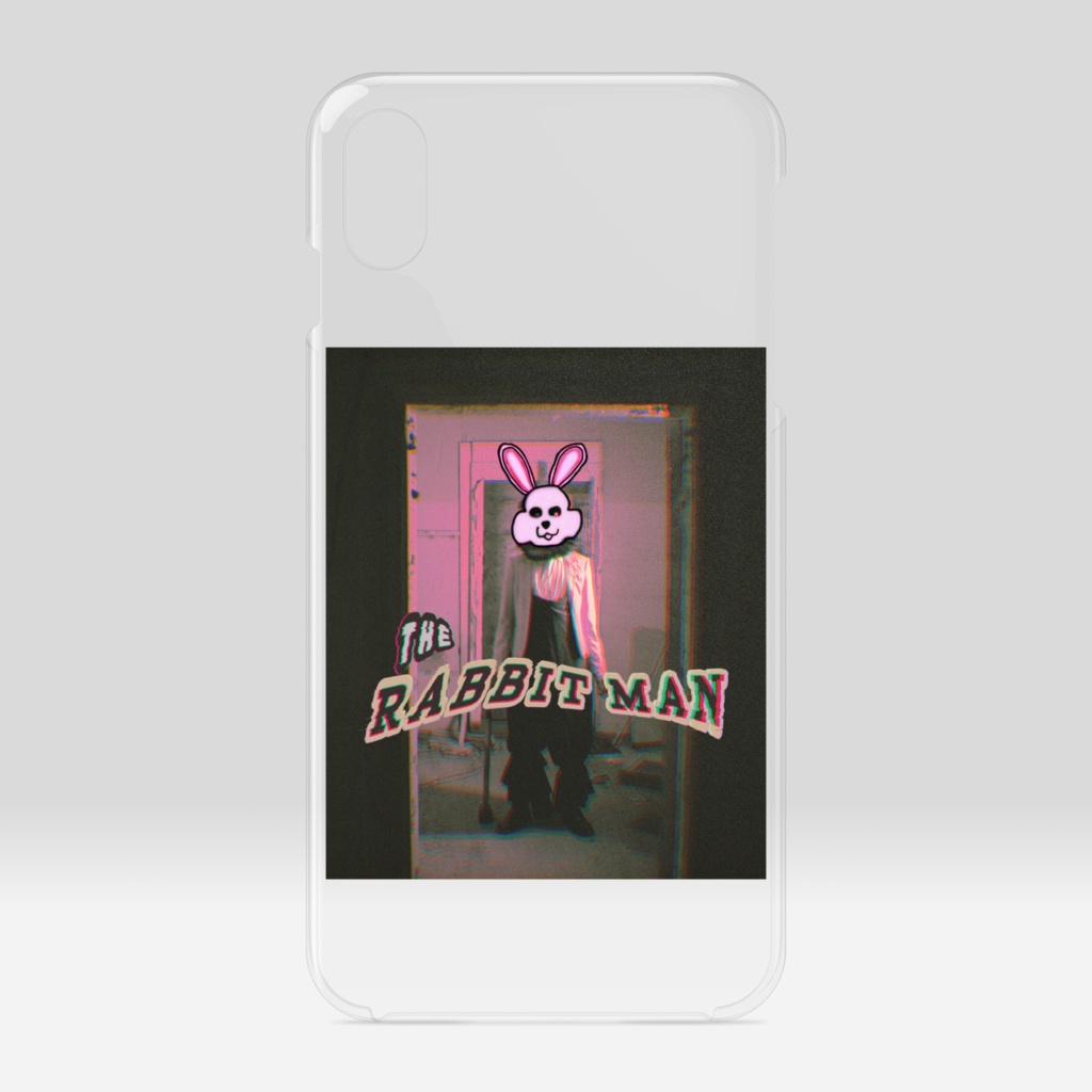 The Rabbit Man iPhoneケース