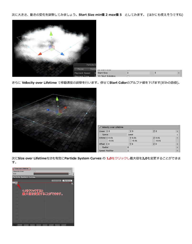 【Ver.2020対応済】Unity Particle System Environment Effects Vol.1