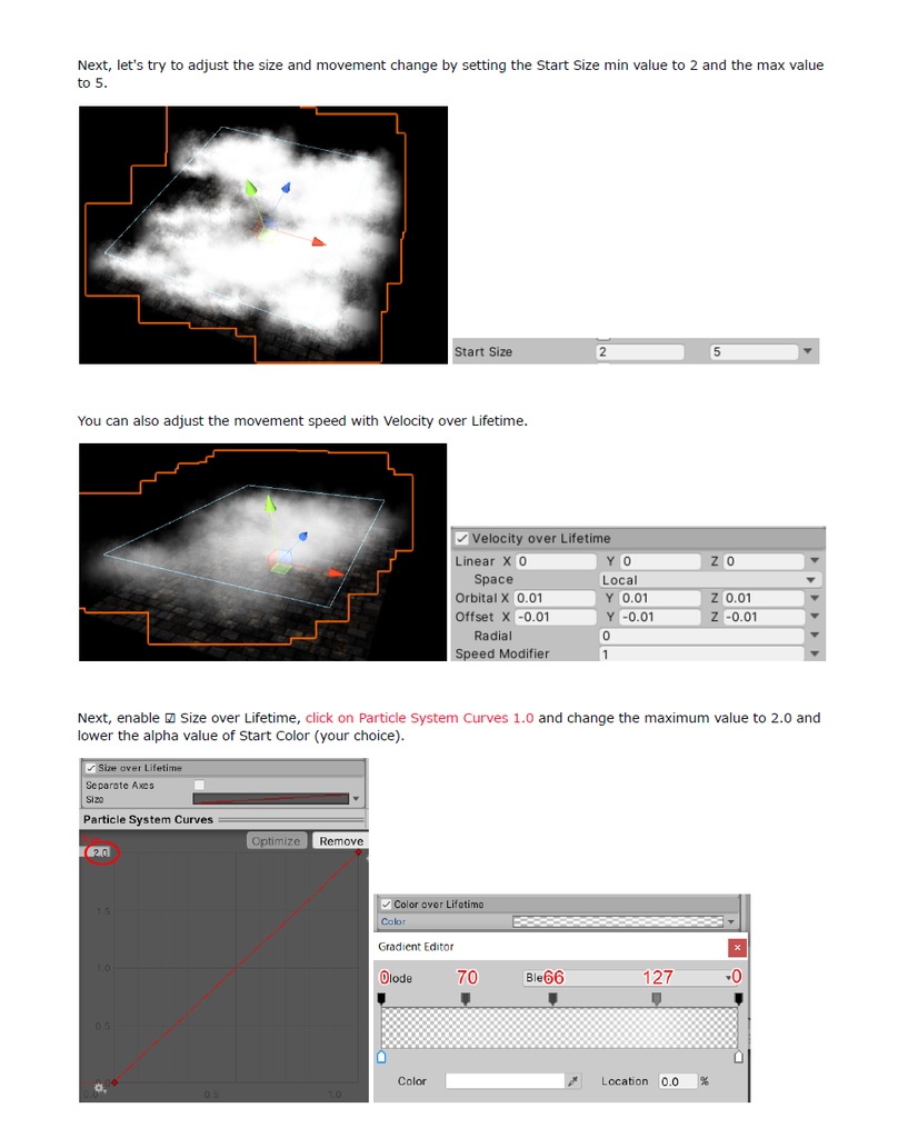 【English Edition】Unity Particle System Environment Effects Vol.1