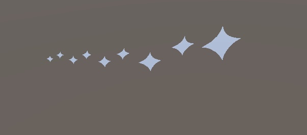 星屑フェイスシール