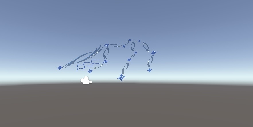 水瓶座　フェイスシール