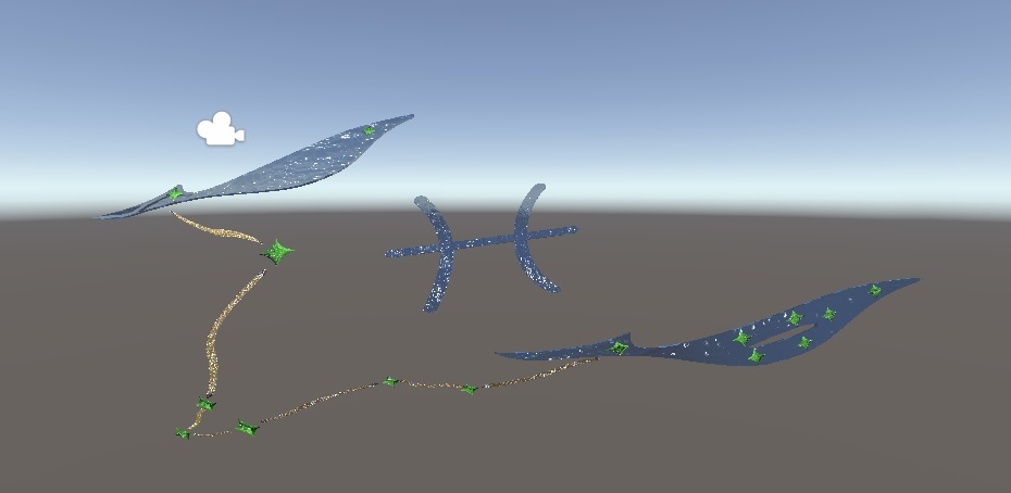 うお座　フェイスシール