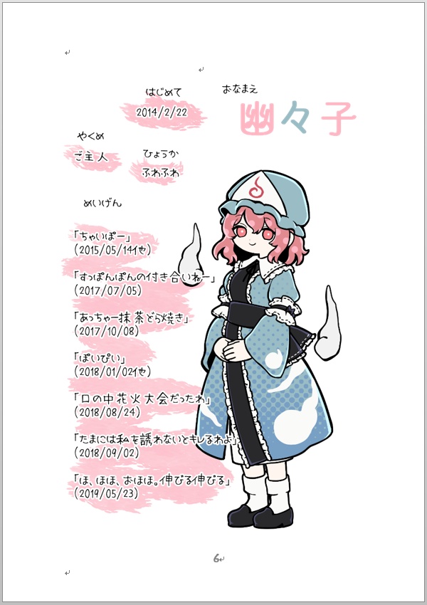 【小説?】妖夢ちゃんごはん日記の攻略本