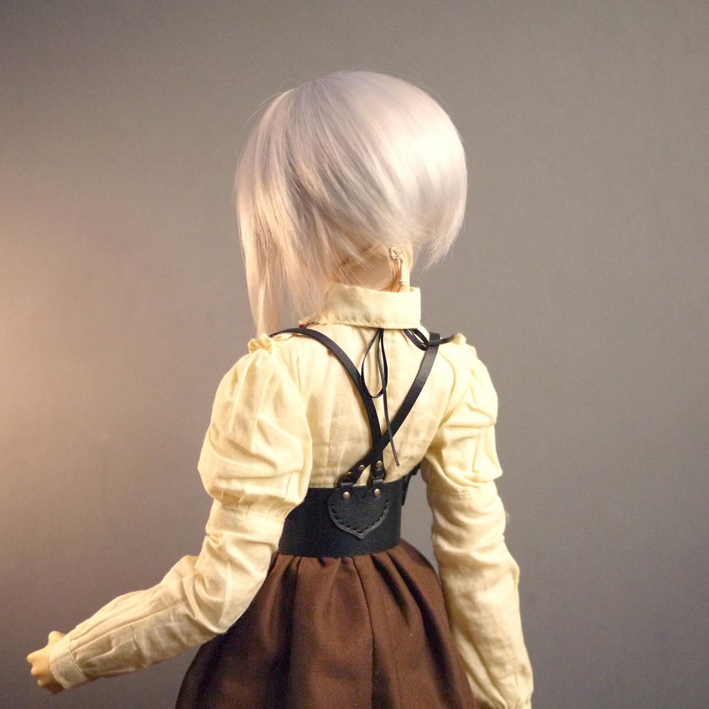 [受注生産] DD（S/M/L胸）アンダーバスト ハーネス 本革