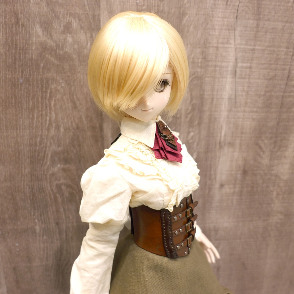 [受注生産] DD（S/M/L胸）コルセット02 本革