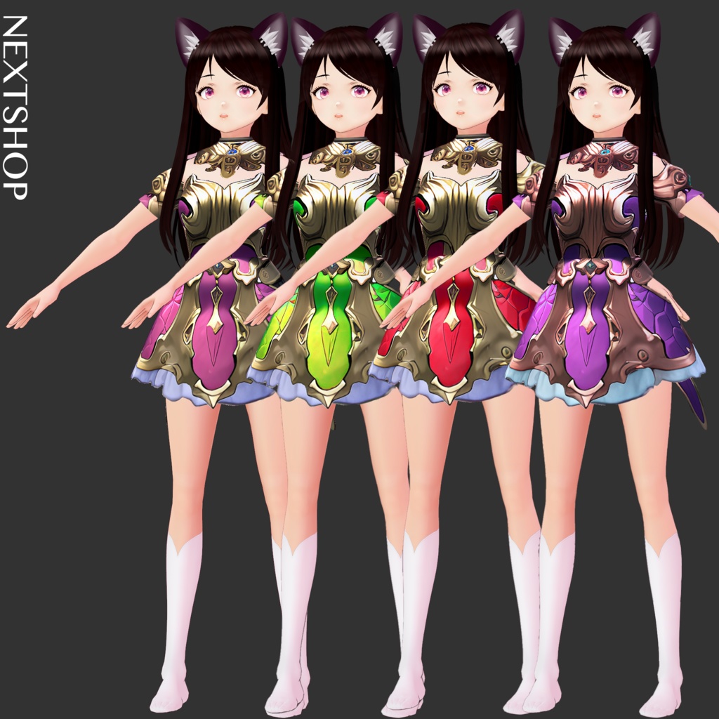 【VRoid】Knight Costume