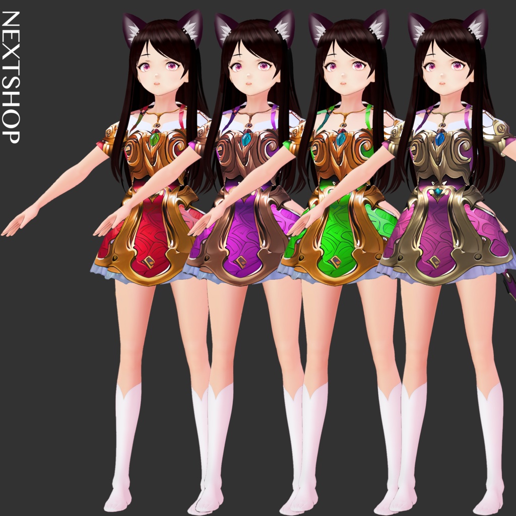 【VRoid】Knight Costume