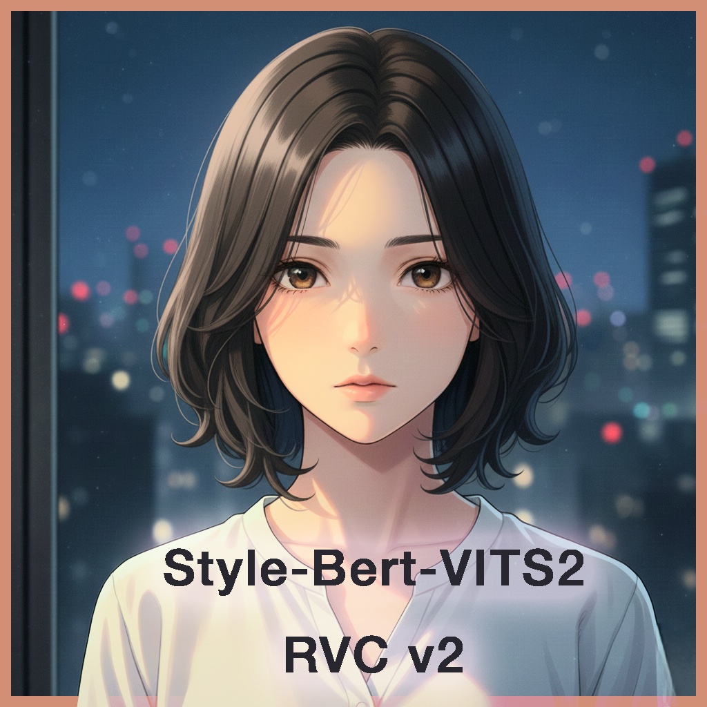 【SBV2, RVC】ボイスモデル「静谷 澪」【Style-Bert-VITS2】