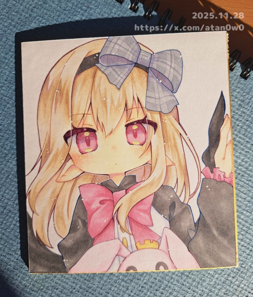 ECO/ダークフェザー・アルマ-ミニ色紙