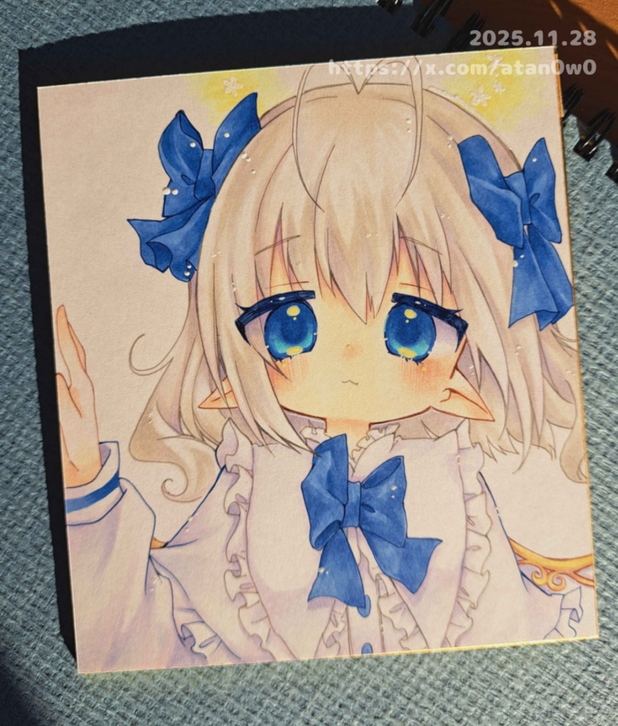 ECO/エンジェルフェザー・アルマ-ミニ色紙