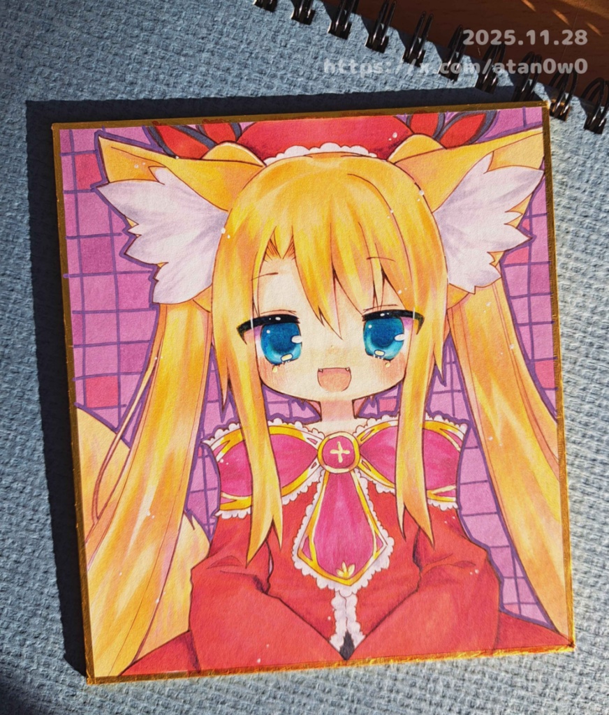 ECO/御魂・メイ-ミニ色紙