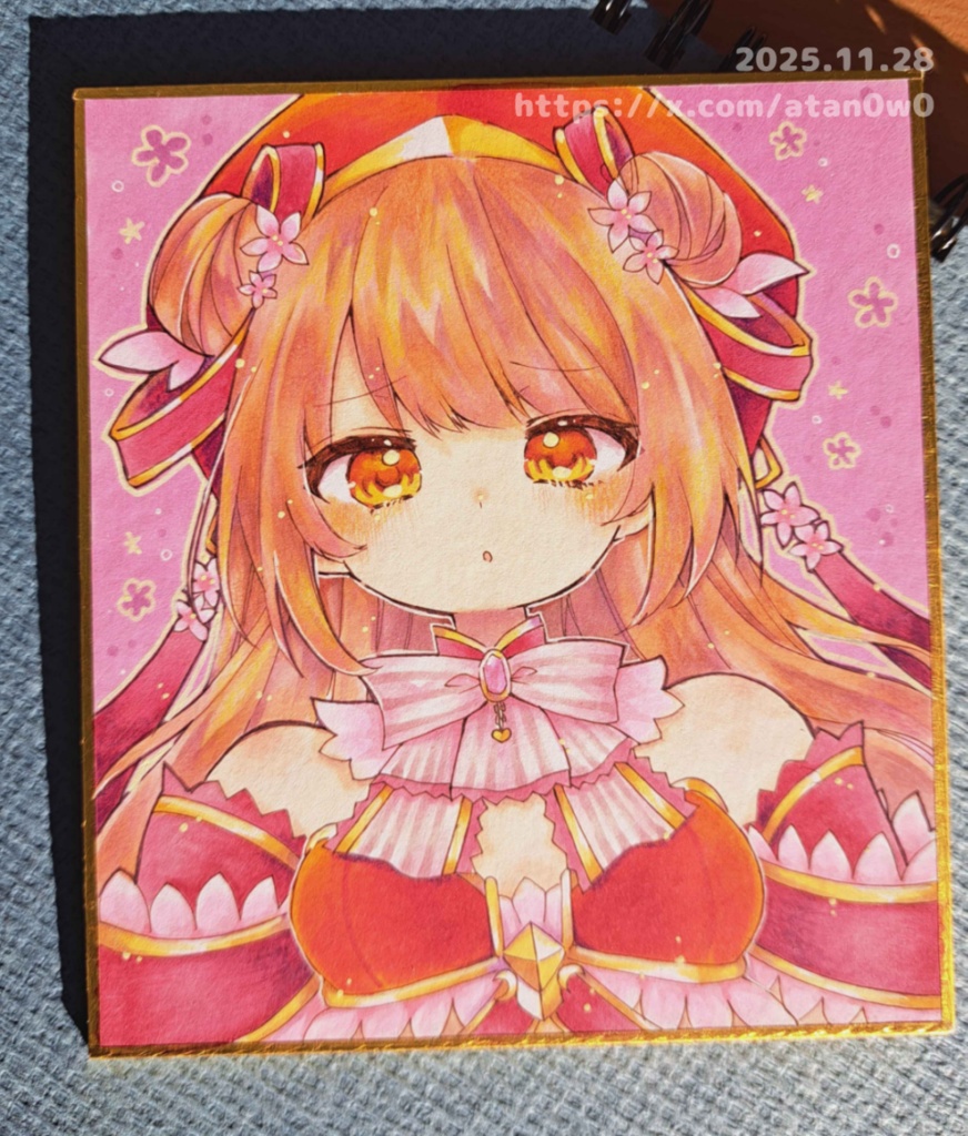 花騎士/ディプラデニア-ミニ色紙