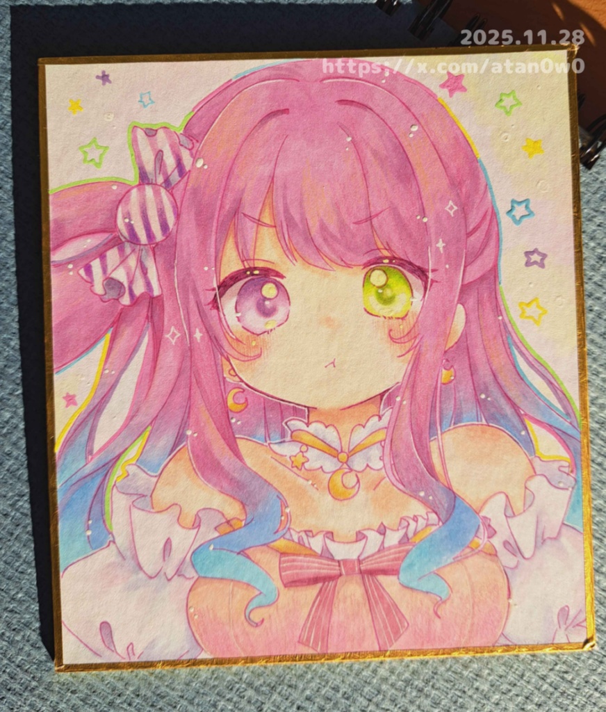 ホロ/姫森ルーナ-ミニ色紙