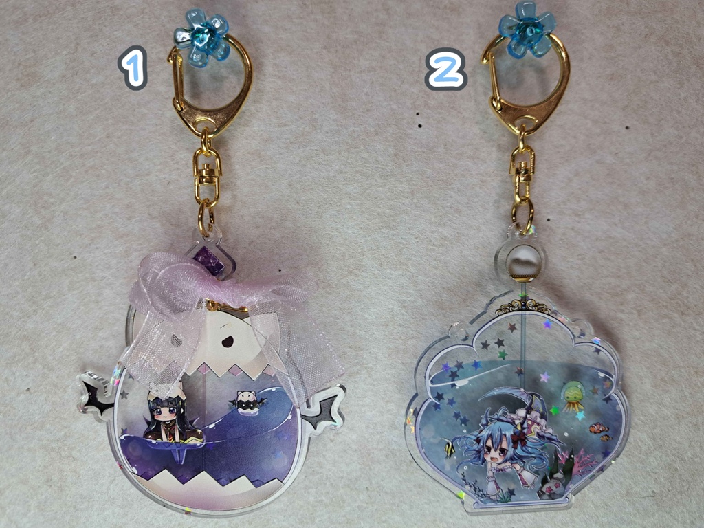 ECOパフュームアクリルキーホルダー