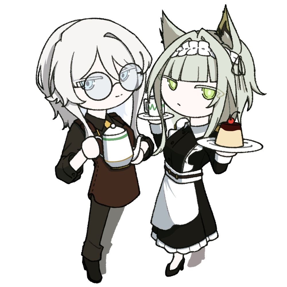 ファウスト&ケルシー アクリルキーホルダー(ご注文をお伺いいたします ver.)