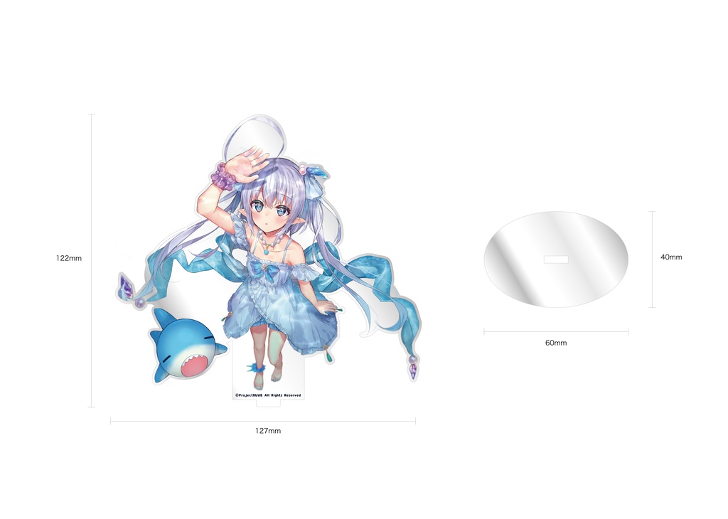 【エルセとさめのぽき】アクスタ/アクキー(旧衣装)