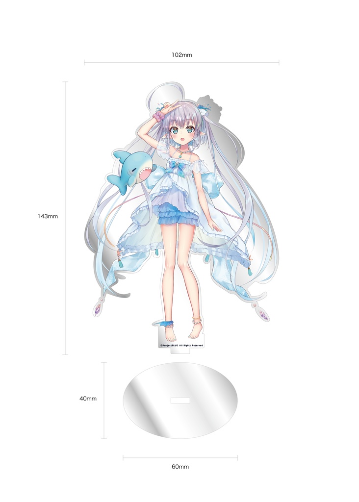 【エルセとさめのぽき】アクスタ/アクキー(旧衣装)