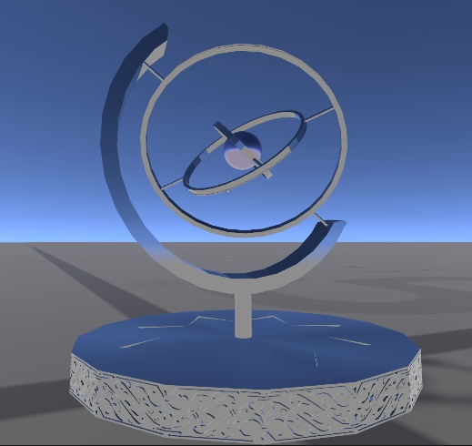 【無料】御洒落インテリア - 天球儀(アニメーション付き)