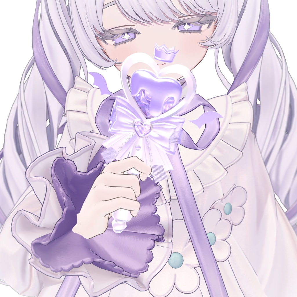 Melt Heart Wand|とろけるハートの魔法のステッキ〈12アバター対応〉