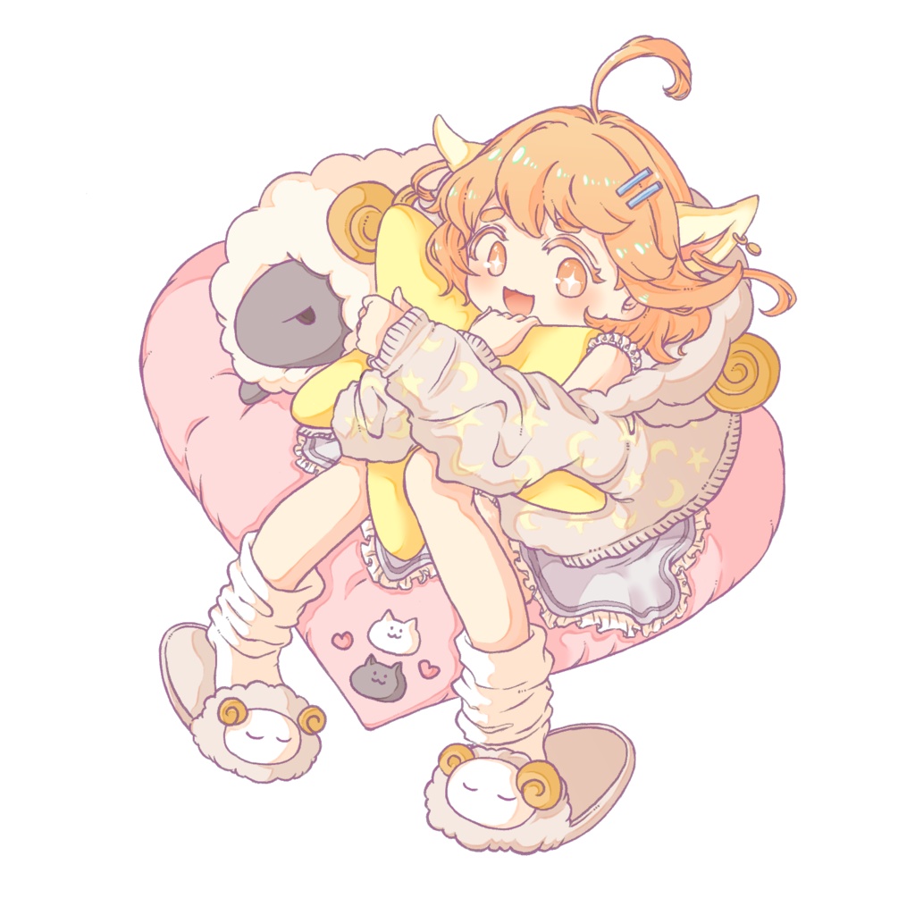 もふこふわふわアクリルキーホルダー