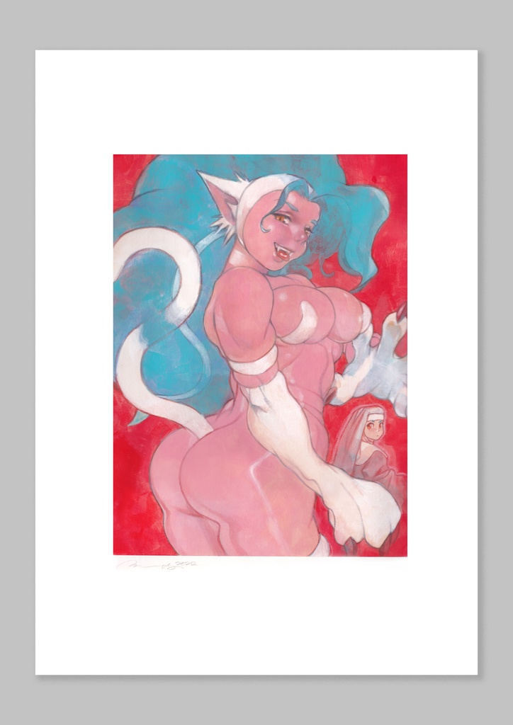 Painting 『Felicia Portrait /Darkstalkers』