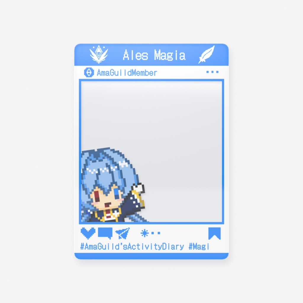 【カード】SNS風クリアカード