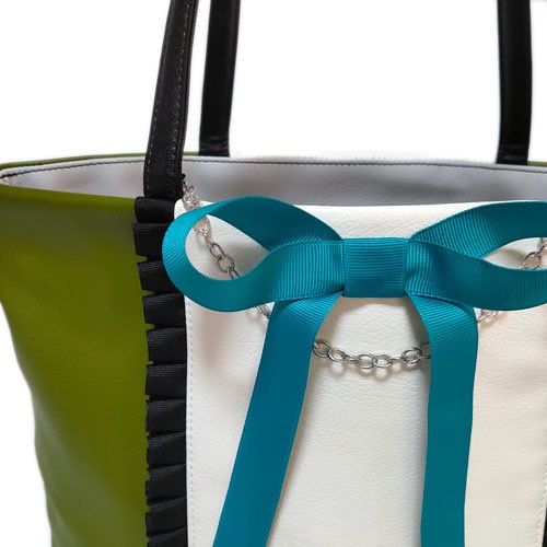 松井江イメージフェイクレザートート