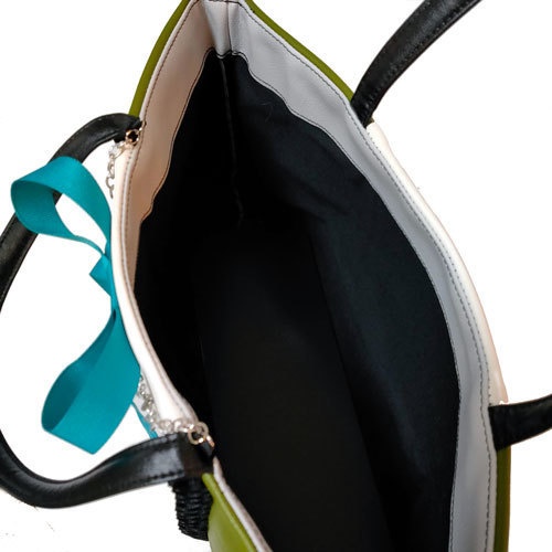 松井江イメージフェイクレザートート