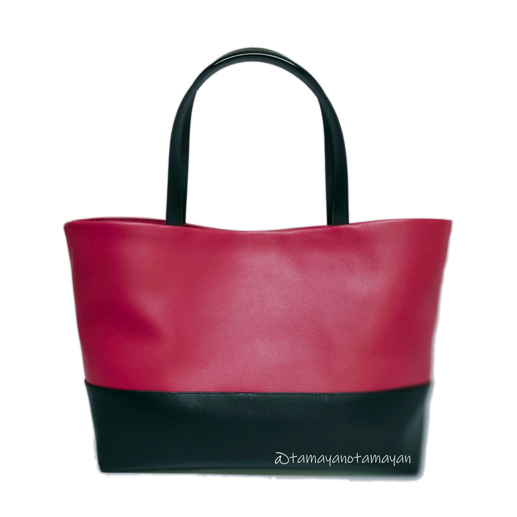 豊前江イメージフェイクレザートート