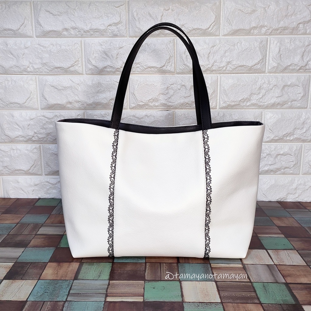 一文字則宗イメージフェイクレザートート