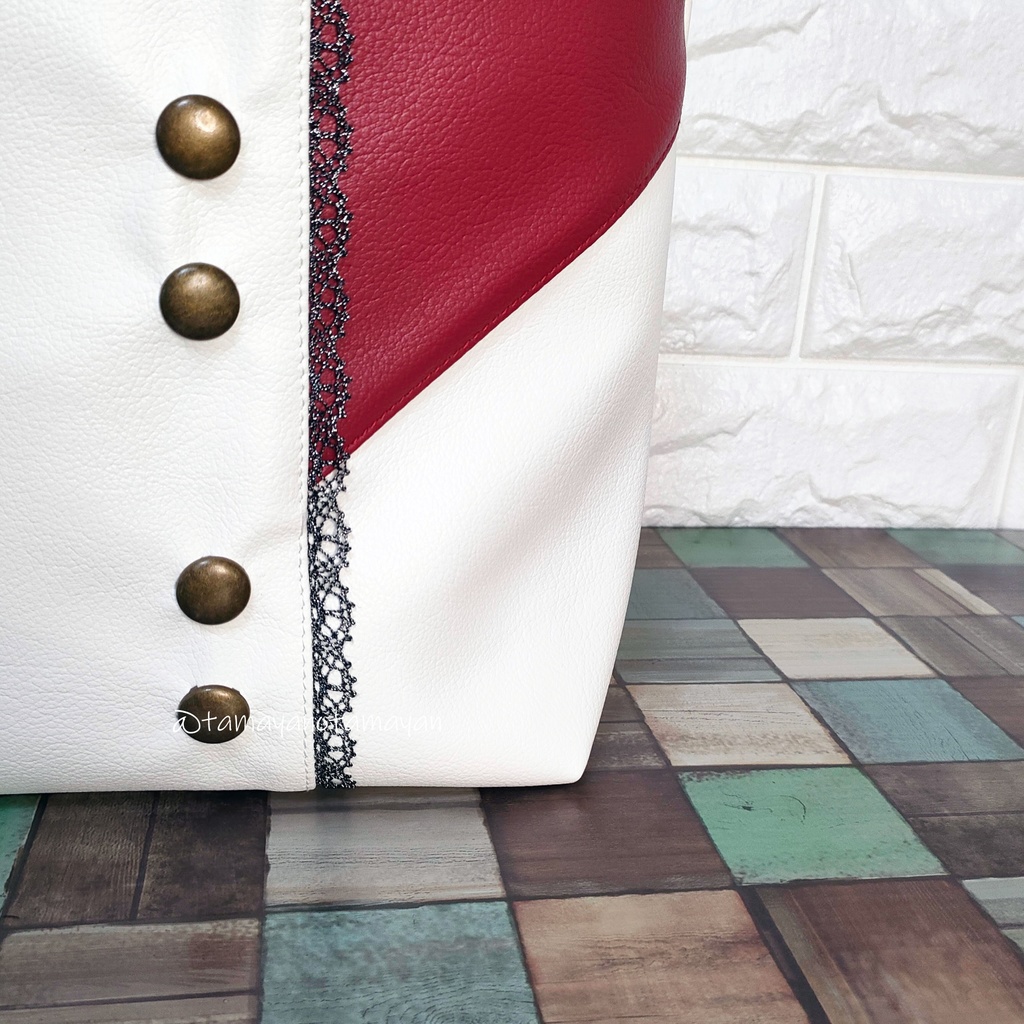 一文字則宗イメージフェイクレザートート