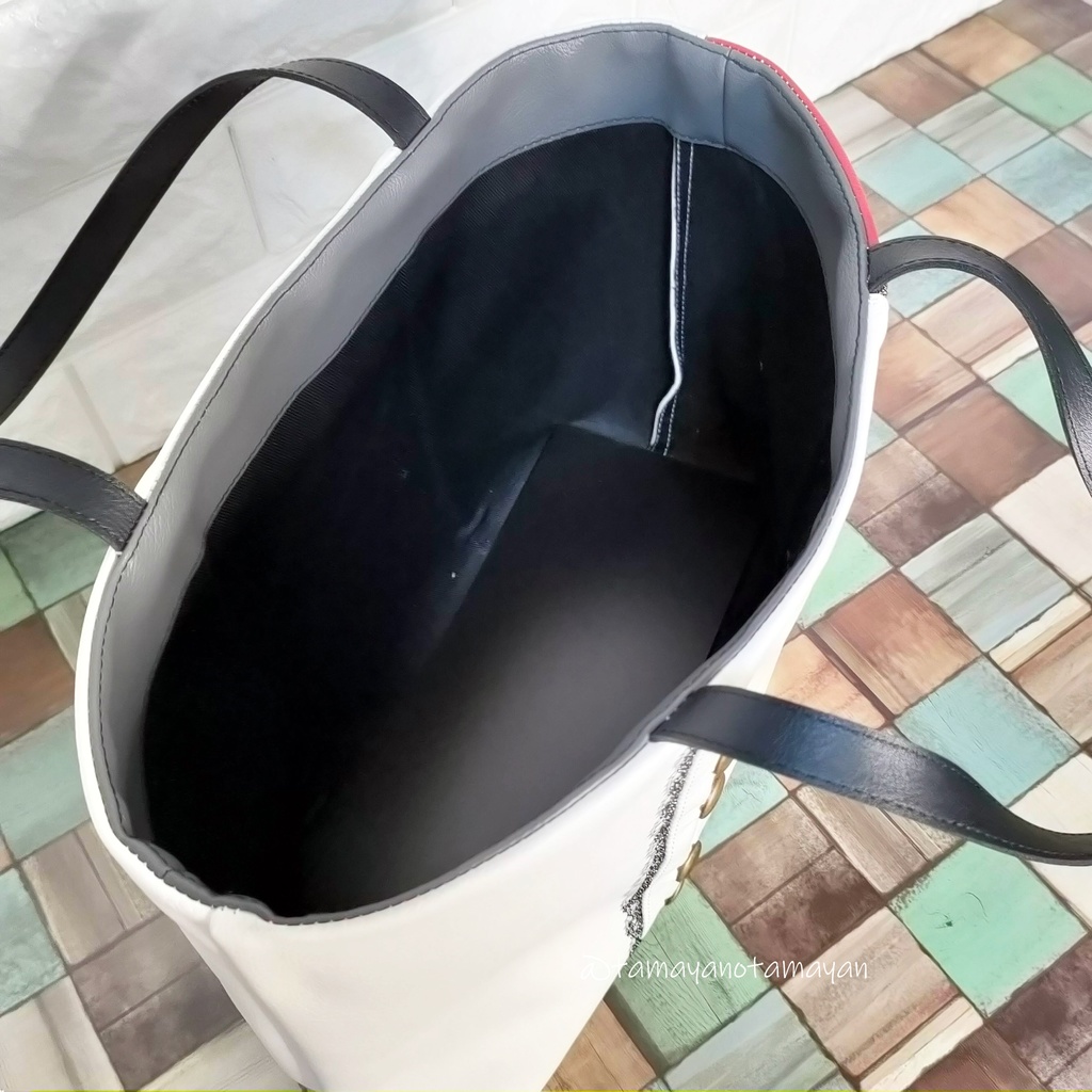 一文字則宗イメージフェイクレザートート