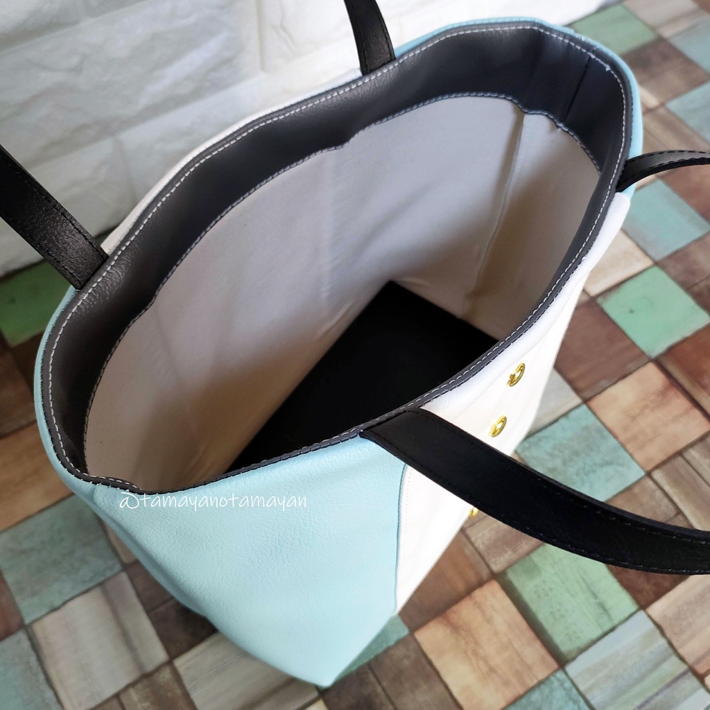 膝丸イメージフェイクレザープチトート