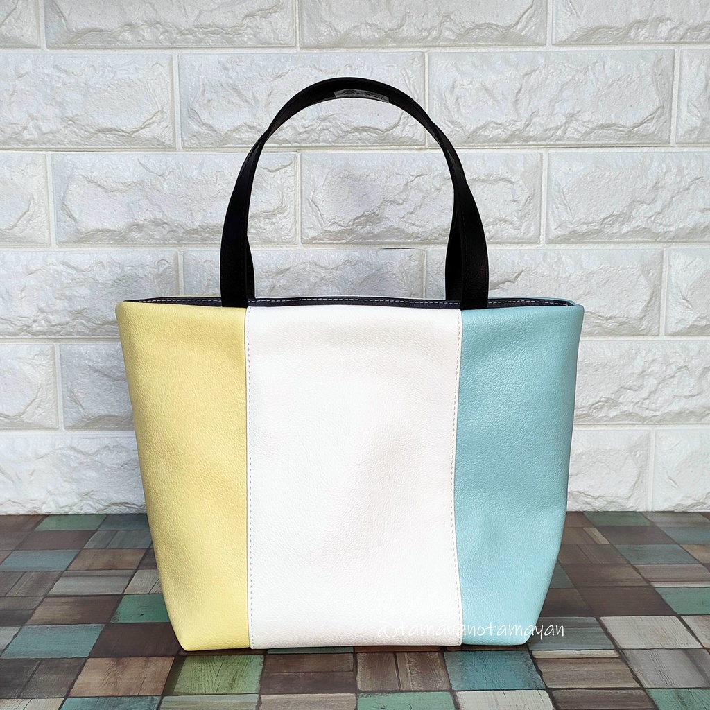 源氏兄弟イメージフェイクレザープチトート