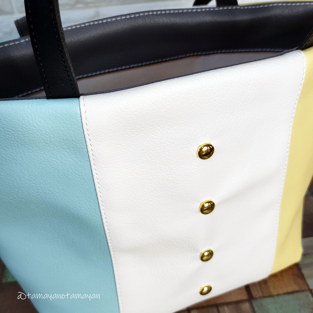 源氏兄弟イメージフェイクレザープチトート