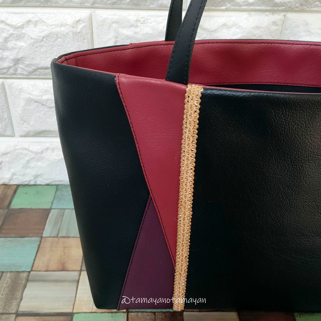 大倶利伽羅イメージフェイクレザートート(2022年3月仕様変更)