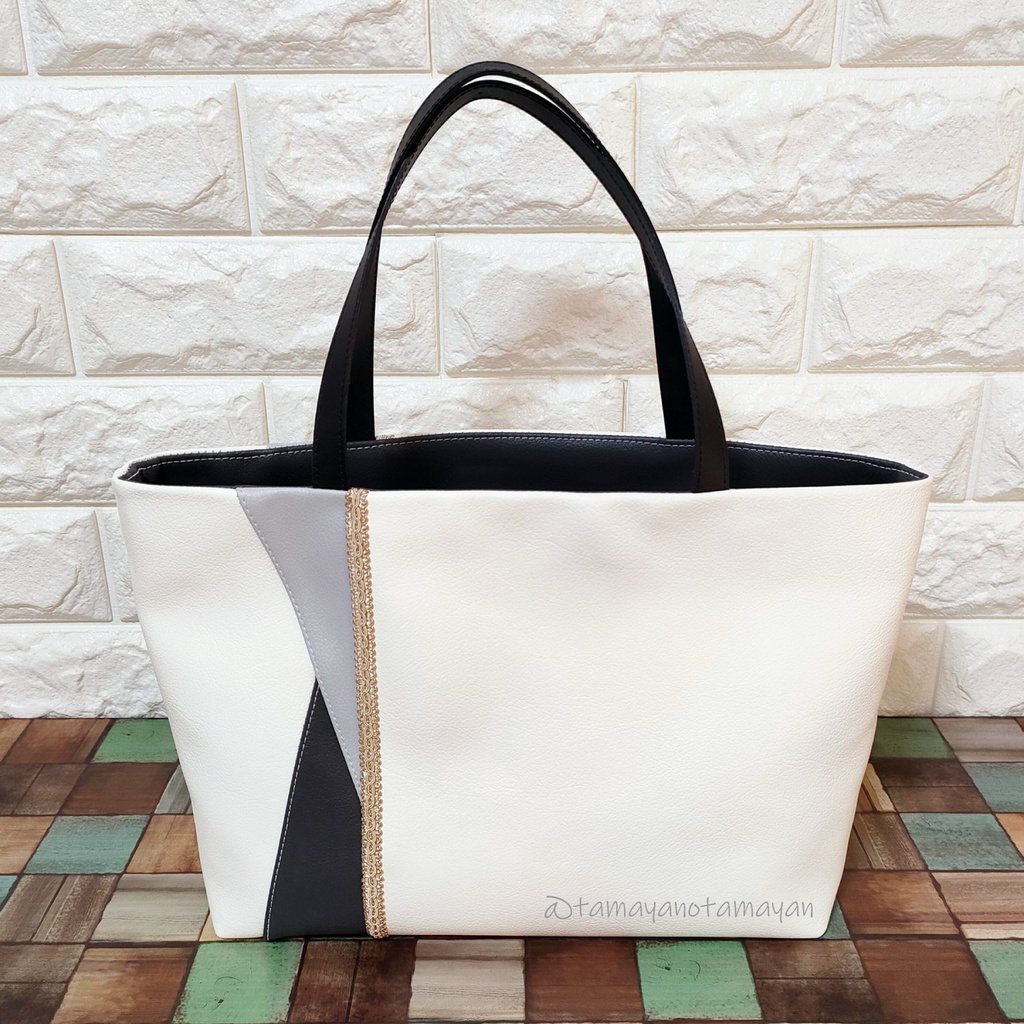 鶴丸国永イメージフェイクレザートート(2022年3月仕様変更)